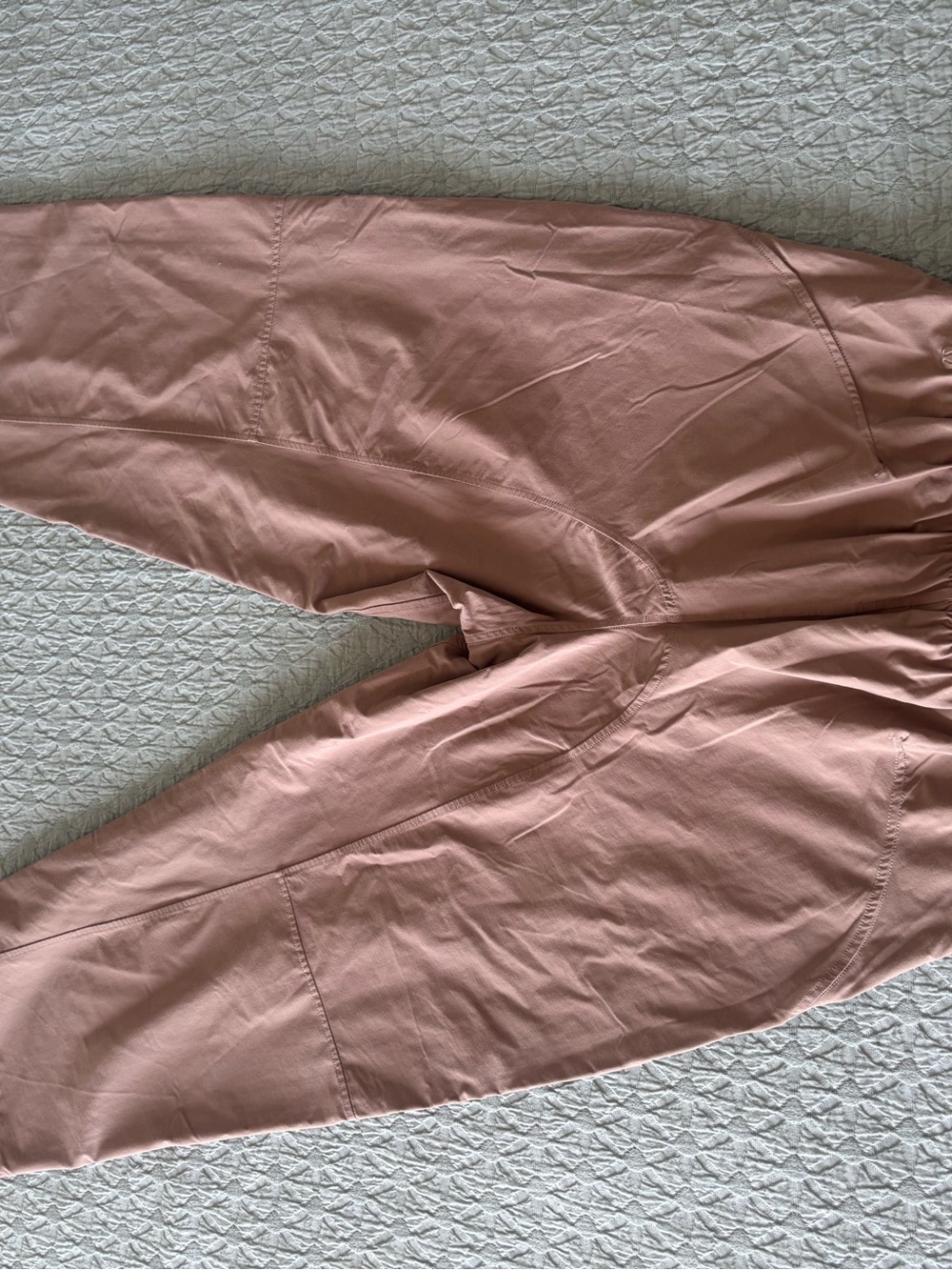 lululemon athletica Elastic-Waist Pull-On Pants in Taupe Brown - Picture 2 of 3